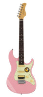 Sire Guitars S3/PK Elektrische gitaar S-stijl roze