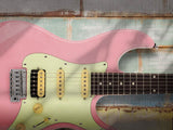 Sire Guitars S3/PK Elektrische gitaar S-stijl roze