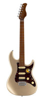 Sire Guitars S7/CGM Elektrische gitaar S-stijl champagne goud metallic