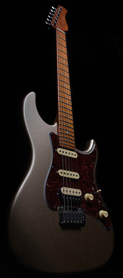 Sire Guitars S7/CGM Elektrische gitaar S-stijl champagne goud metallic