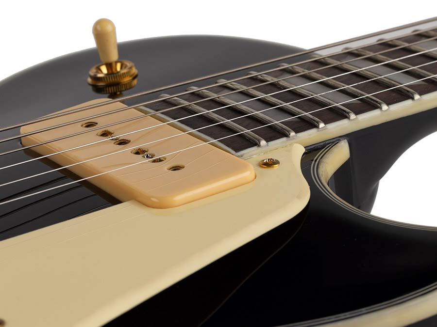 Sire Guitars L7V/BK Elektrische gitaar L-stijl met P90s zwart