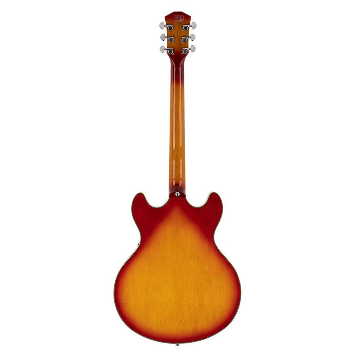 Sire Guitars H7V/CS Elektrische archtop gitaar met P90s cherry sunburst