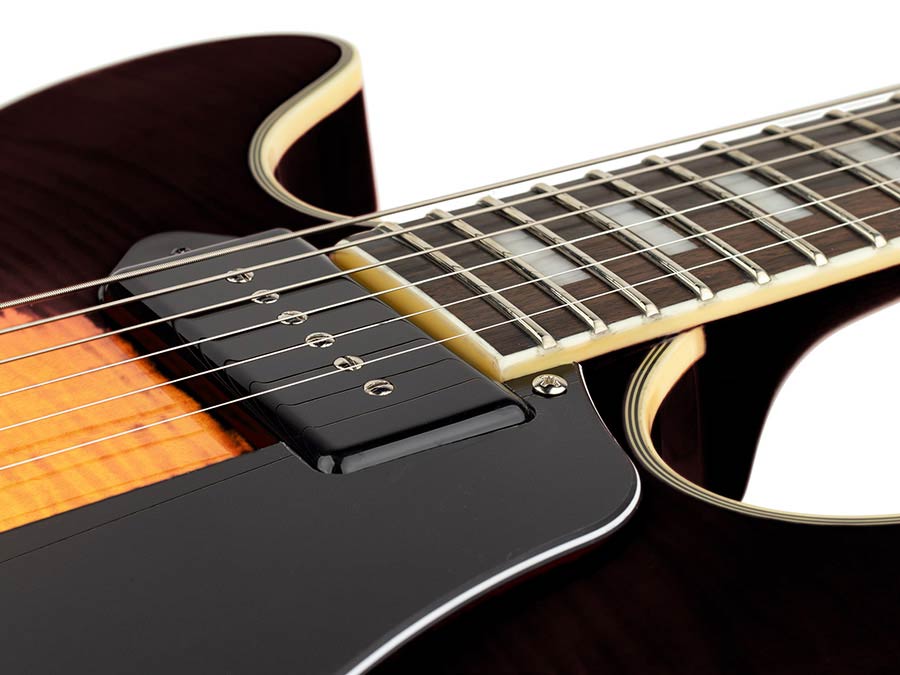 Sire Guitars H7V/VS Elektrische archtop gitaar met P90s vintage sunburst