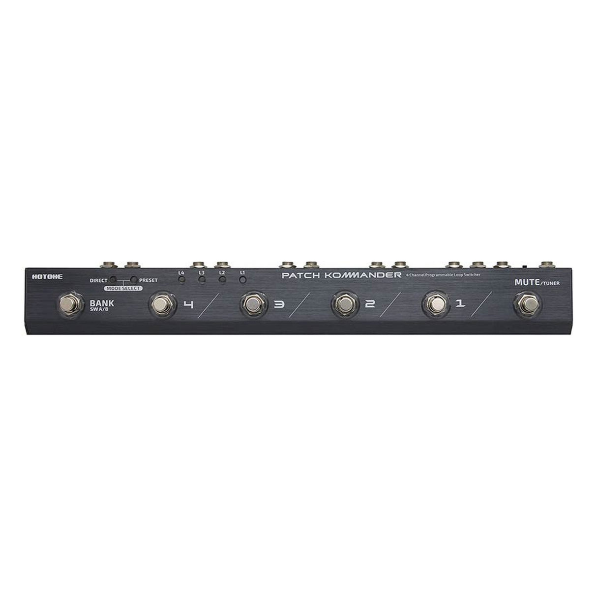 HoTone LS-10 programmable loop switcher PATCH KOMMANDER, with 4 channels