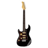 Sire Guitars S3L/BK Linkshandige elektrische gitaar S-stijl zwart