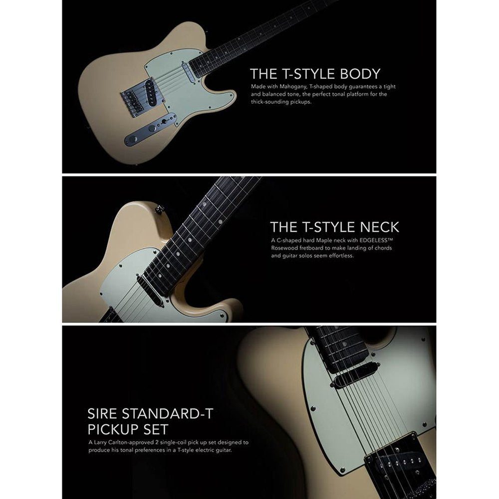 Sire Guitars T3L/DRD Linkshandige elektrische gitaar T-stijl Dakota rood