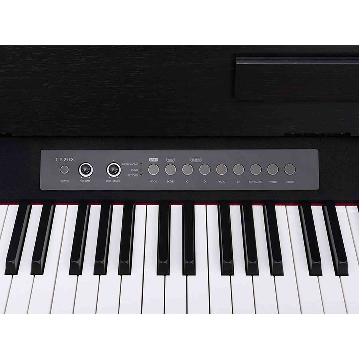 Medeli CP203/BK Digital Compact Piano 88 Toetsen Graded Hammer Action 2x20W Zwart Satijn