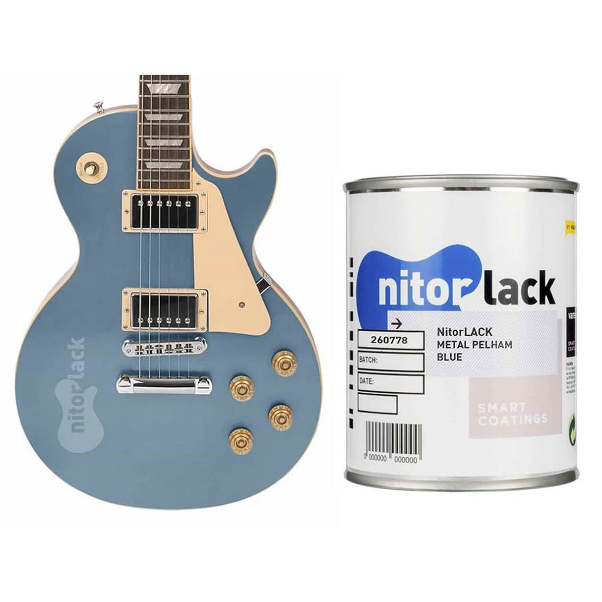 NitroLACK nitrocellulose lak pelham blauw