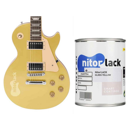 NitroLACK nitrocellulose lak hoogglans geel