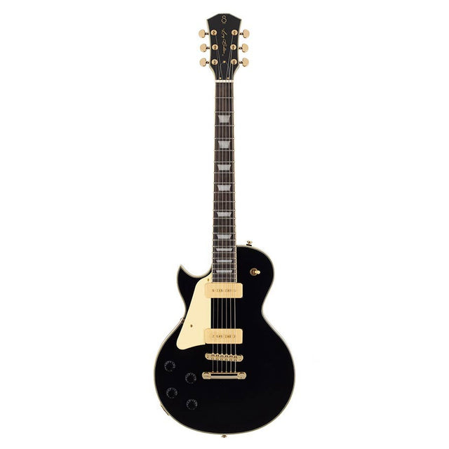 Sire Guitars L7VL/BK Linkshandige elektrische gitaar L-stijl met P90s zwart