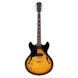 Sire Guitars H7VL/VS Linkshandige elektrische archtop gitaar met P90s vintage sunburst