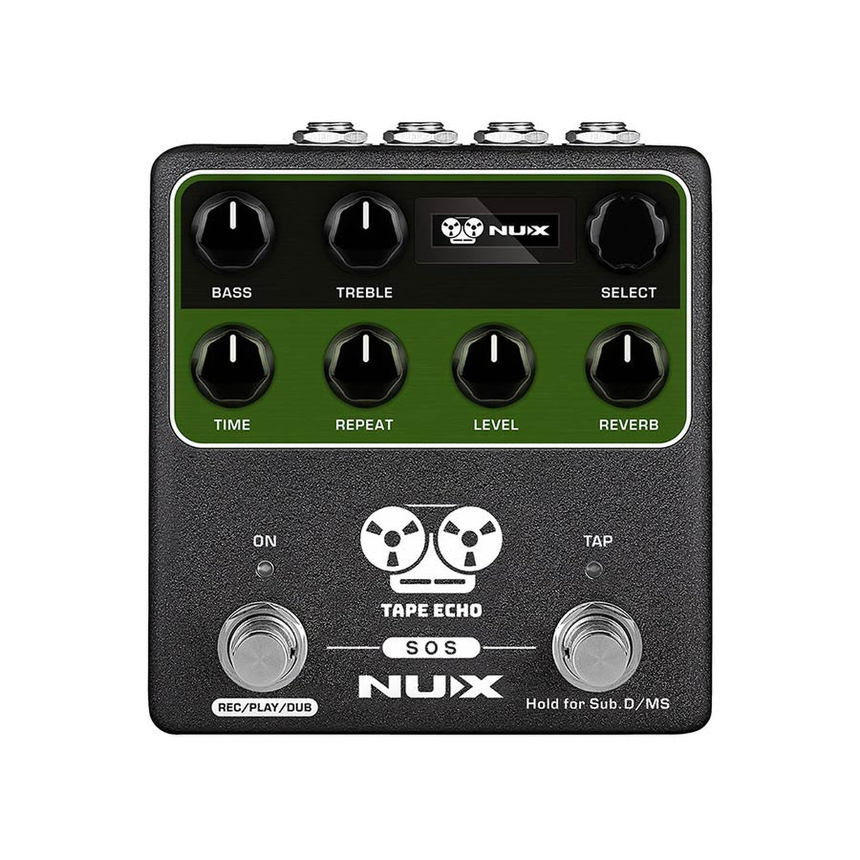 NUX NDD-7 effect pedaal delay met tap tempo en spring reverb TAPE ECHO