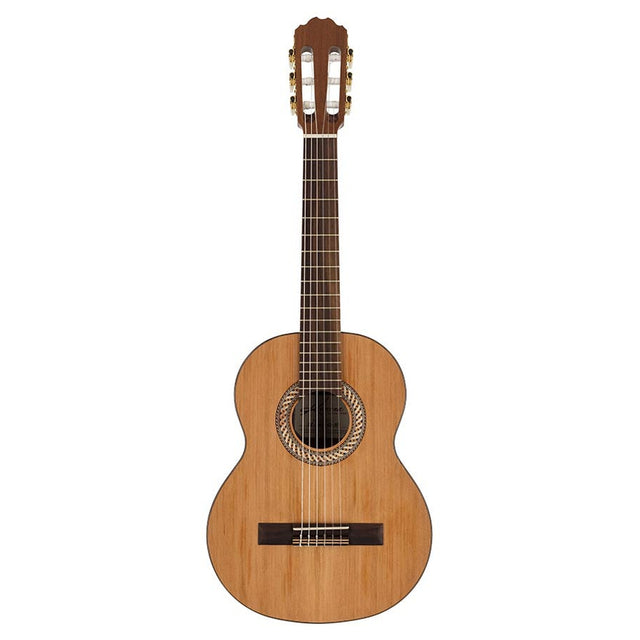 Kremona S53C klassieke gitaar 1/2 schaal, massief ceder en sapele, glansafwerking