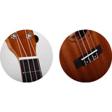 Flight NUS310 Soprano Ukulele met African Sapele Body, Bone Topkam en 12 Frets