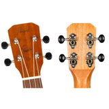Flight NUT310 Tenor Ukulele met African Sapele Body, Truss Rod en Bone Topkam