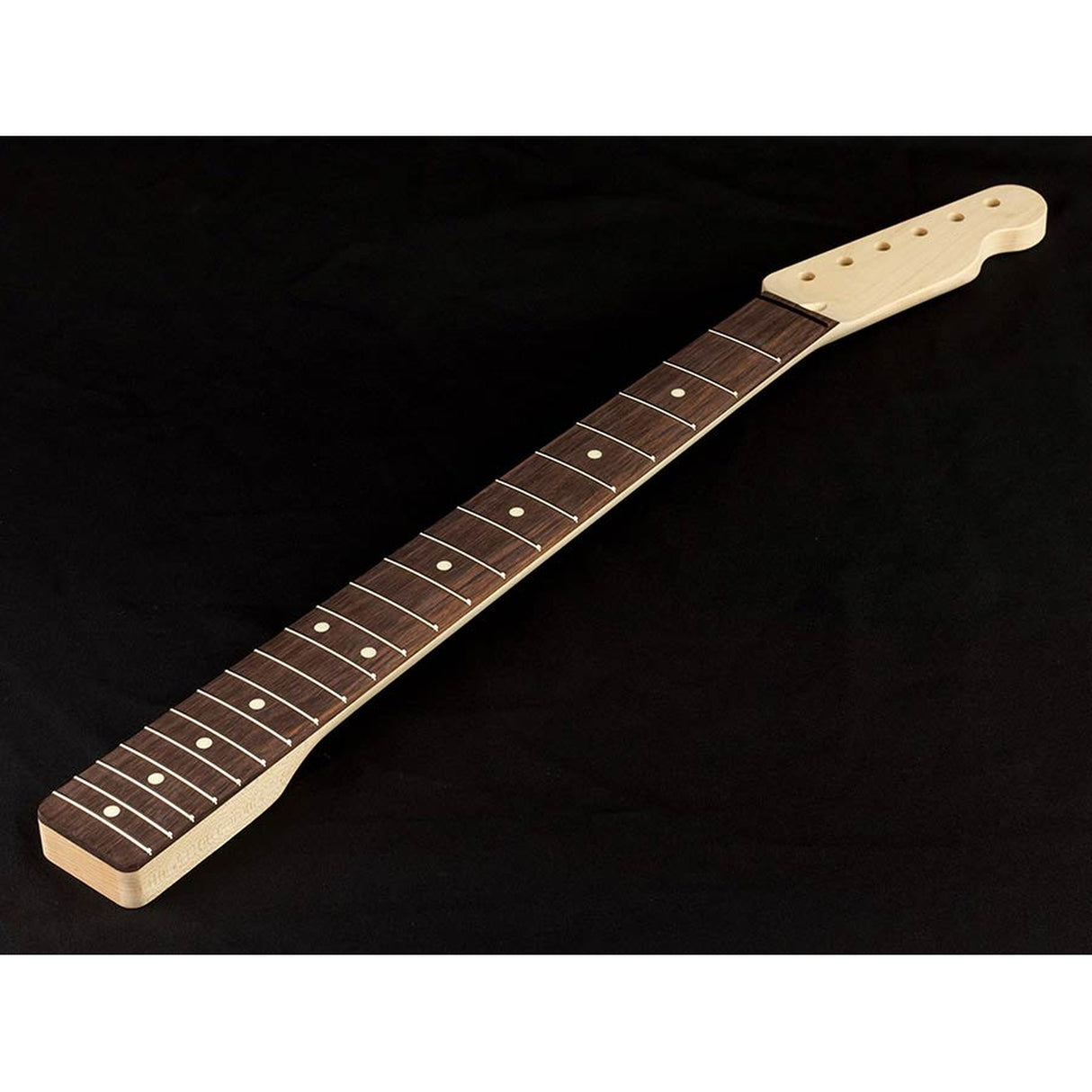 Allparts TROC-MOD neck for Telecaster®, rosewood fretboard, headstock neck adjustment, 10" radius, 21 tall frets