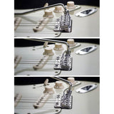 VegaTrem VT1 UltraTrem 2-Punt Tremolo Systeem - Satin RVS