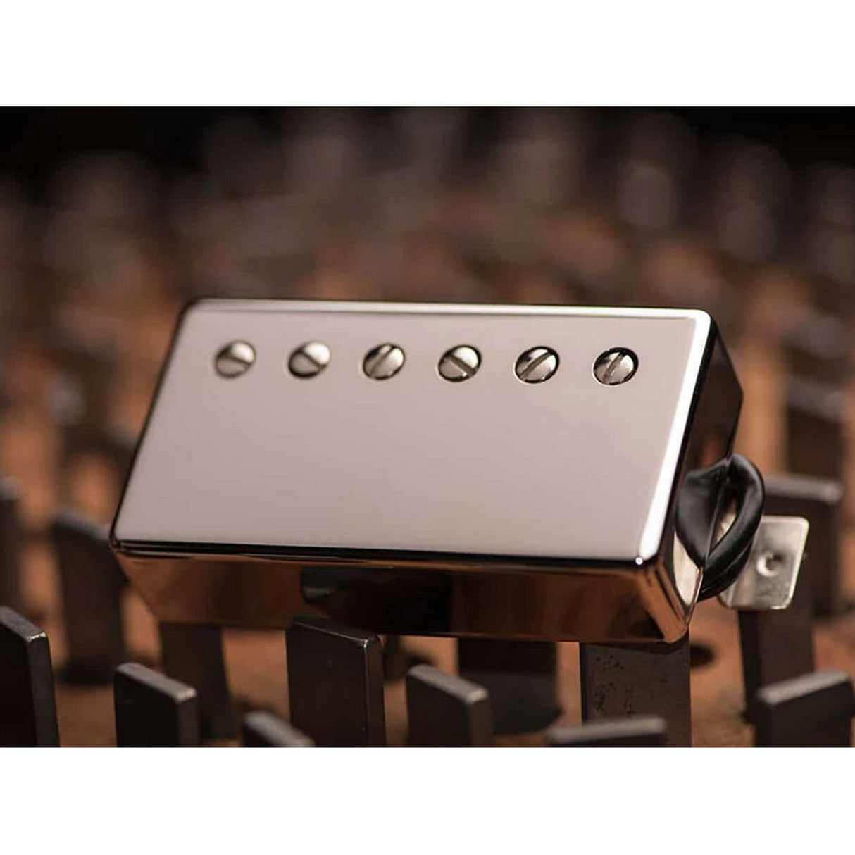 Seymour Duncan SD00838 humbucker pickup SH-55N, Seth Lover model, hals, 2 geleiders bedrading, nikkel kap