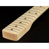 Allparts SMOC-MOD neck for Stratocaster®, maple fretboard, headstock neck adjustment, 10" radius, 21 tall frets