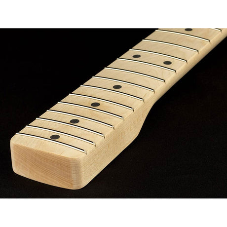 Allparts SMOC-MOD neck for Stratocaster®, maple fretboard, headstock neck adjustment, 10" radius, 21 tall frets