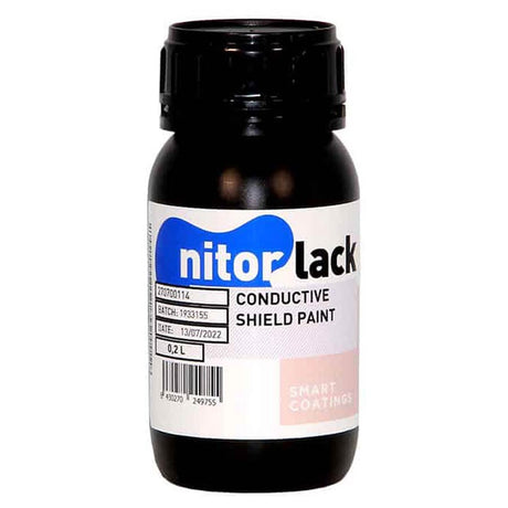 NitorLACK N270700114 waterbased conductive shielding paint - 200ml bottle