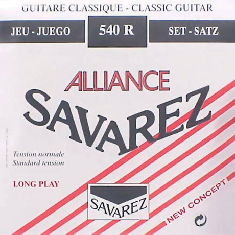 Savarez 540-R snaren set classic, KF composite fiber, silverwound HT classic basses, normal tension