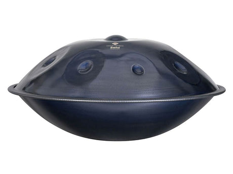 Sela SE 221 Nitrided Steel Handpan D Amara 440 Hz donkergrijs met gevoerde draagtas
