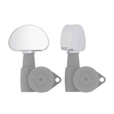 Hipshot HS6B1MOON Half Moon Stemknop voor Gitaarmechaniek Nickel, per stuk