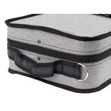 Leonardo OVC40GRBK Elementary Series vioolkoffer oblong 4/4 lichtgrijs