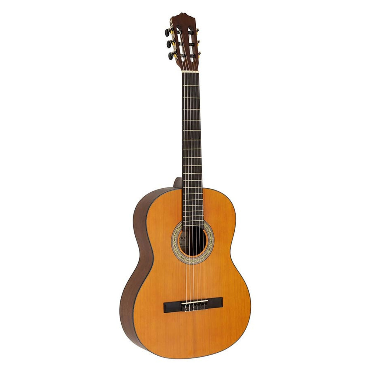 Salvador Prima C/SN klassieke gitaar ceder + sapele, open poriën afwerking - SENORITA 630 mm schaal