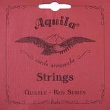 Aquila AQ-153C guilele/guitalele snaren set, for 17" scale, E-tuning E-A-D-g-b-e wound 4th, 5th and 6th