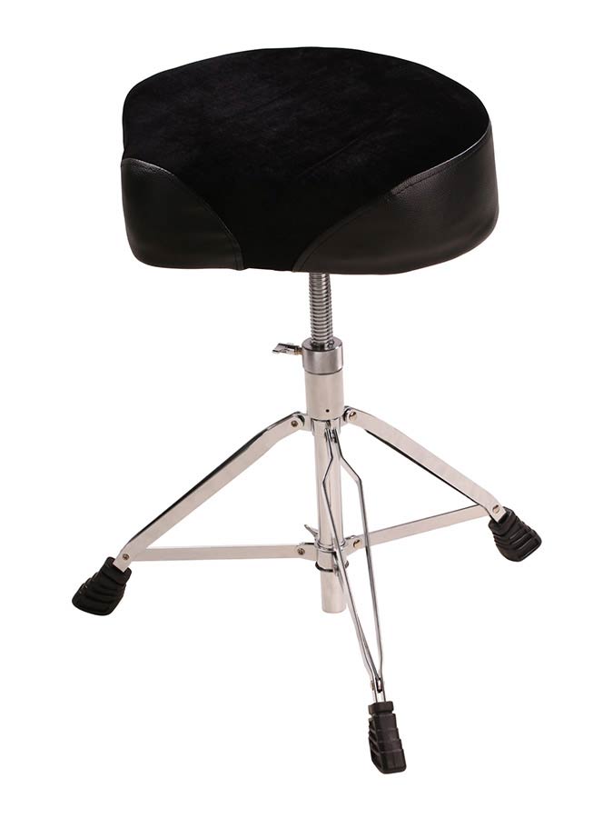 NUX NDT-03 Drumkruk, zadelzitting, dubbel verstevigde poten, verstelbaar