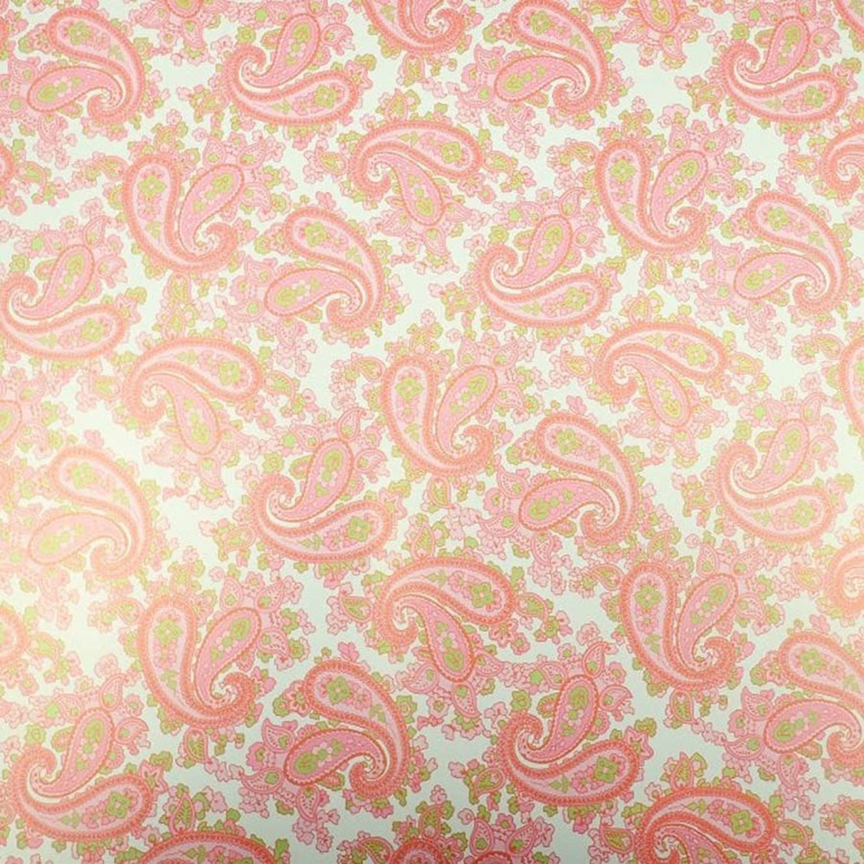 Luthitec RF5172 Parel Gouden Achtergrond Roze Paisley Gitaarlichaam Decal 690x480mm