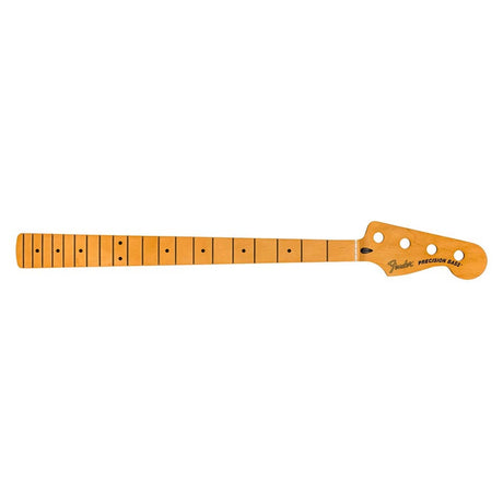 Fender 990302921 Precision to Jazz Bass conversion neck, 20 medium jumbo frets, 12" maple fingerboard, MIM