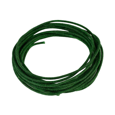 Boston PBW10/GR USA made Gavitt waxed cotton braided push back wire, green, 10 feet