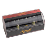 Roswell RP-TEKB gestapelde dual coil TE pickup, Alnico 5 staven, brug, zwart