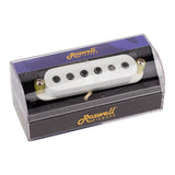 Roswell RP-STANWHT SC moderne enkele spoel ST pickup, Alnico 5 staven, hals, wit