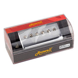 Roswell RP-LP90B humbucker formaat P90 enkele spoel pickup, Alnico 5 balk, brug, nikkel