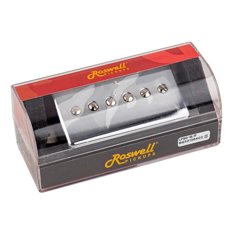 Roswell RP-LP90B humbucker formaat P90 enkele spoel pickup, Alnico 5 balk, brug, nikkel