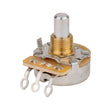 CTS USA CTS250-A77 potentiometer, short .250" bushing for pg mount, 3/8" diam. dished back, 250K vint. taper solid sha