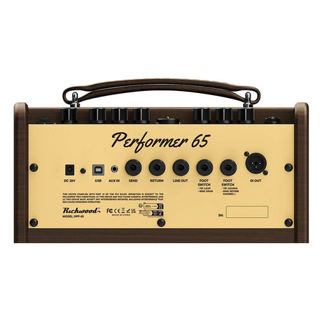 Richwood RPF-65 akoestische gitaarversterker 60W