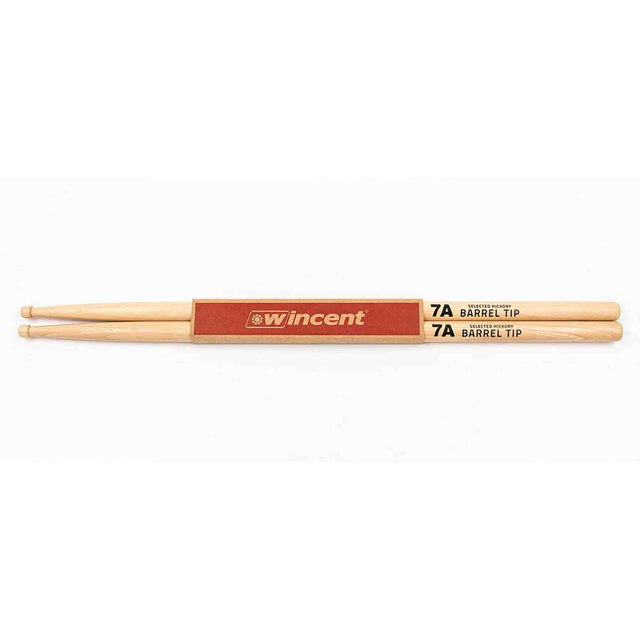 Wincent W-7ABT drumstokken 7A Barrel Tip
