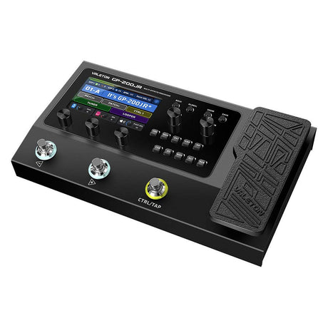 Valeton GP-200JR Multi effecten pedaal multi-effects processor with IR + amp/cab simulation + effects + looper + audio interface