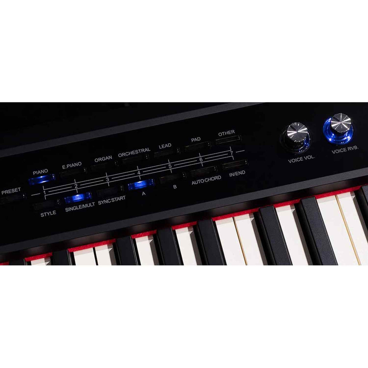 NUX NPK20 Digitale Stage piano zwart met display