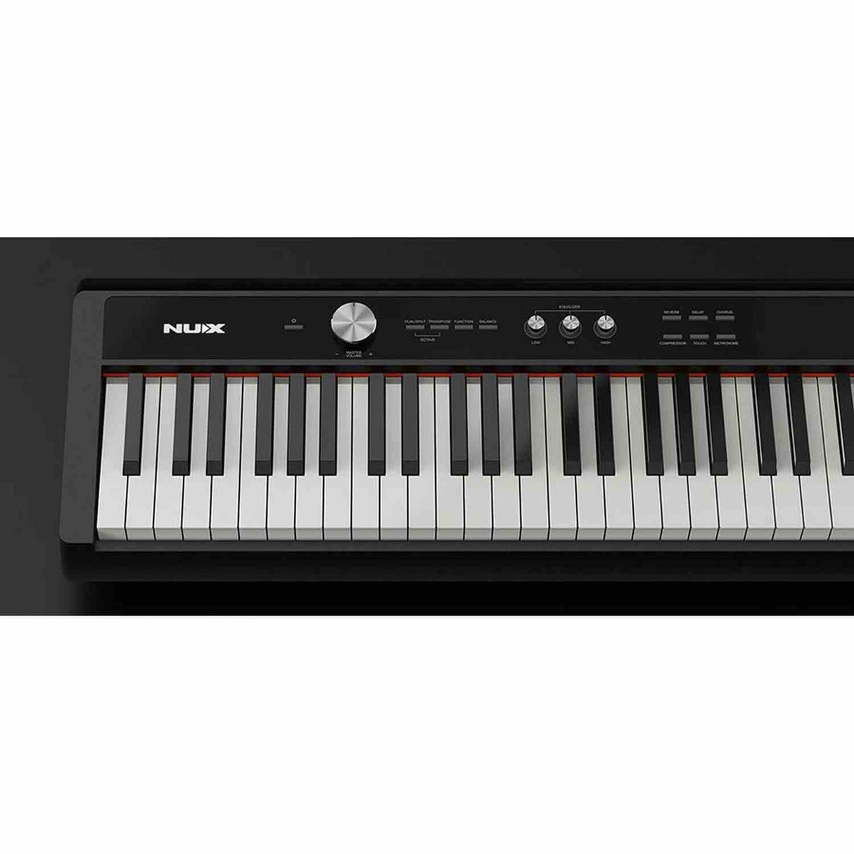 NUX NPK20 Digitale Stage piano zwart met display