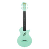 Cascha HH 2286 Groene Carbon Fiber concert ukulele met softcase