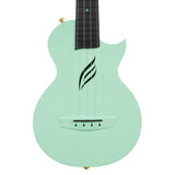 Cascha HH 2286 Groene Carbon Fiber concert ukulele met softcase