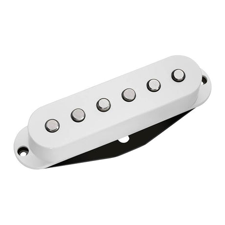 Dimarzio DP176W enkele spoel pickup TRUE VELVET ST brug - wit