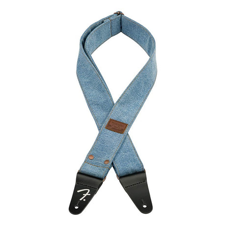 Fender 990638002 Wrangler geklonken denim band, licht indigo