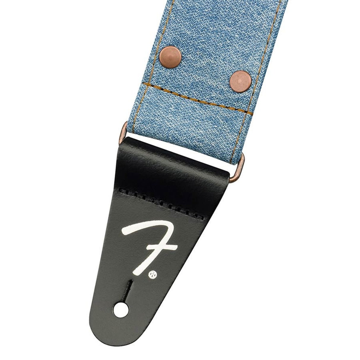 Fender 990638002 Wrangler geklonken denim band, licht indigo